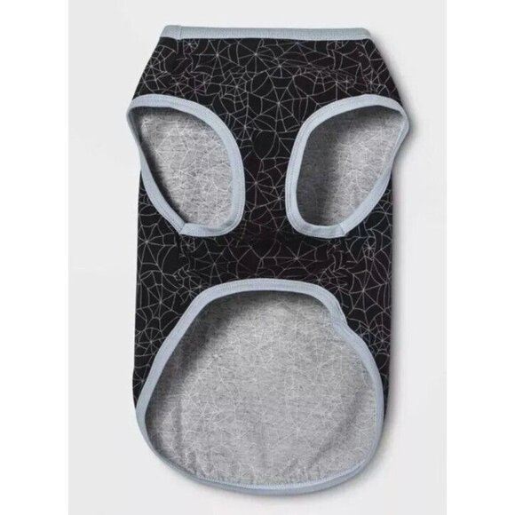 Hyde & Eek Boutique Black Metallic Spider Dog Cat Halloween Costume Size Medium - Picture 3 of 5